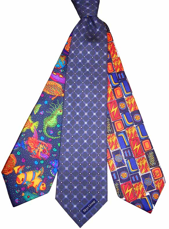 Printed Silk Ties